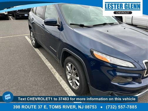 Patriot Blue Pearlcoat 2018 Jeep Cherokee Limited