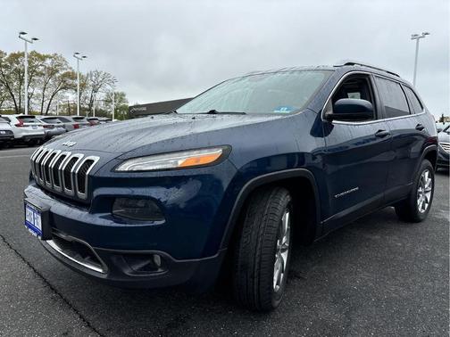 Patriot Blue Pearlcoat 2018 Jeep Cherokee Limited