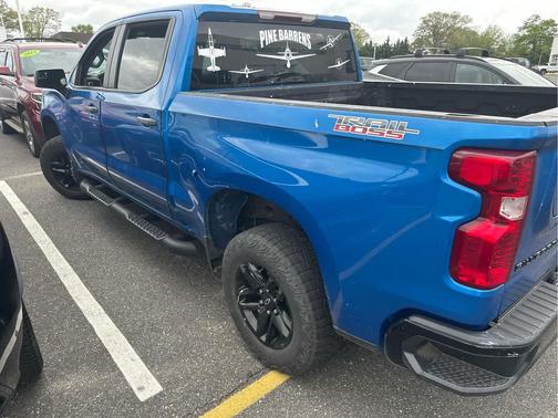 Glacier Blue Metallic 2023 Chevrolet Silverado 1500 Custom Trail Boss