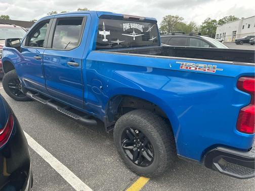 Glacier Blue Metallic 2023 Chevrolet Silverado 1500 Custom Trail Boss