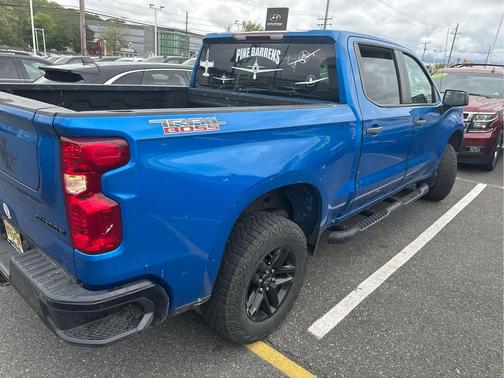 Glacier Blue Metallic 2023 Chevrolet Silverado 1500 Custom Trail Boss