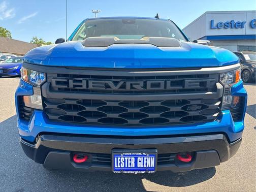 Glacier Blue Metallic 2023 Chevrolet Silverado 1500 Custom Trail Boss