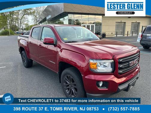 Red Quartz Tintcoat 2019 GMC Canyon SLE