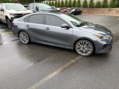 Gravity Gray 2023 Kia Forte GT