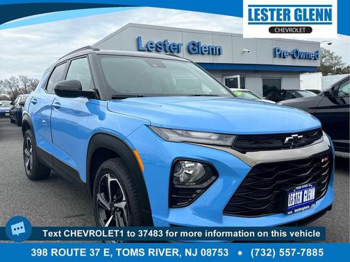 Fountain Blue 2023 Chevrolet Trailblazer RS