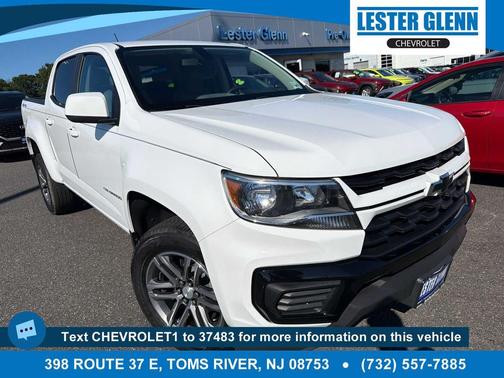Summit White 2022 Chevrolet Colorado WT