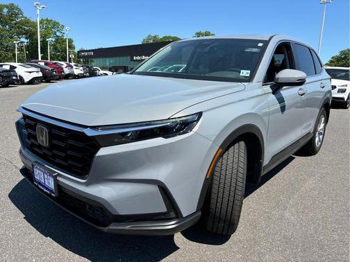 Urban Gray Pearl 2025 Honda CR-V EX-L AWD