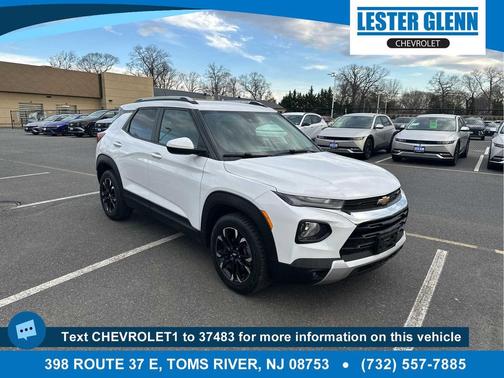 Summit White 2023 Chevrolet Trailblazer LT