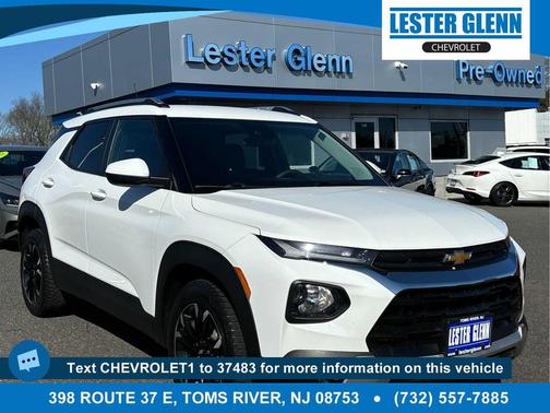 Summit White 2023 Chevrolet Trailblazer LT