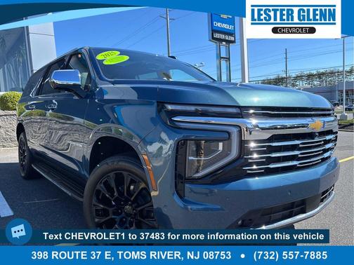 Lakeshore Blue Metallic 2025 Chevrolet Suburban Premier