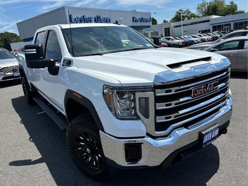 Summit White 2022 GMC Sierra 2500 SLE