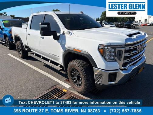 Summit White 2022 GMC Sierra 2500 SLE