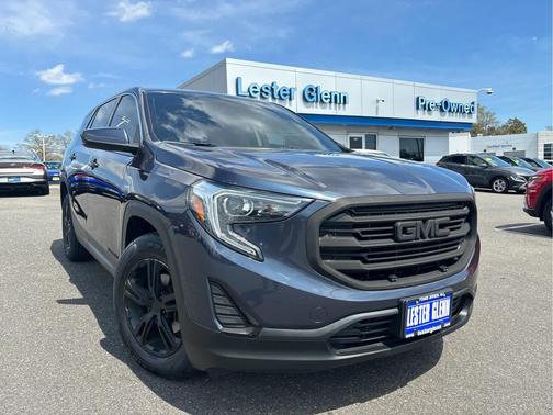 Blue Steel Metallic 2019 GMC Terrain SLE