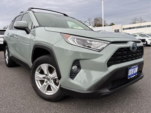 Lunar Rock 2021 Toyota RAV4 Hybrid XLE