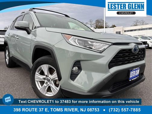 Lunar Rock 2021 Toyota RAV4 Hybrid XLE