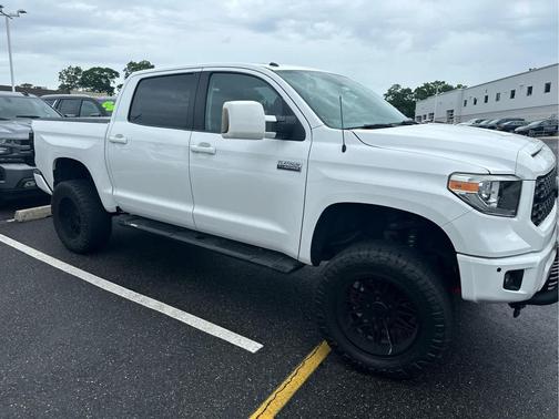 Super White 2019 Toyota Tundra Platinum
