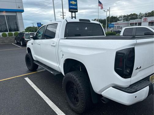 Super White 2019 Toyota Tundra Platinum