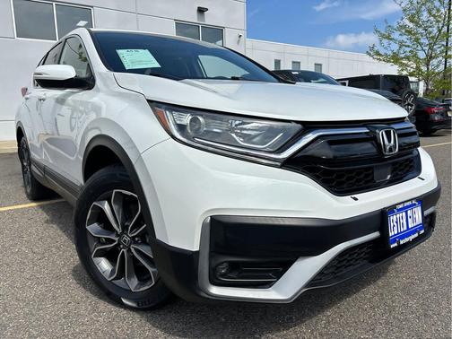 Platinum White Pearl 2020 Honda CR-V AWD EX