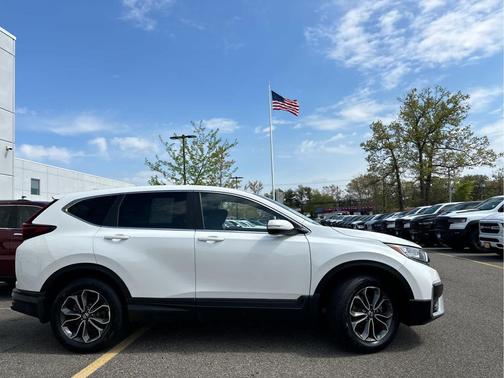 Platinum White Pearl 2020 Honda CR-V AWD EX