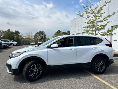 Platinum White Pearl 2020 Honda CR-V AWD EX