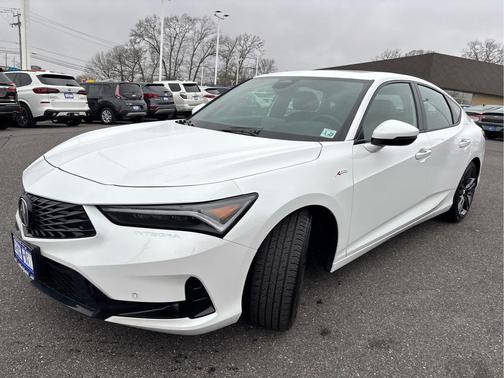 Platinum White Pearl 2024 Acura Integra A-SPEC Technology
