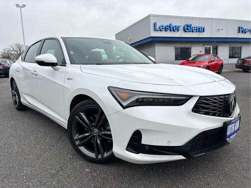 Platinum White Pearl 2024 Acura Integra A-SPEC Technology