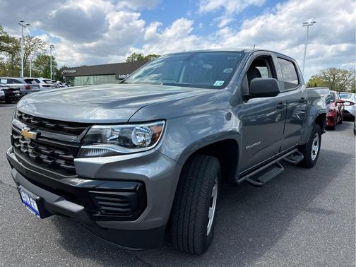 Satin Steel Metallic 2022 Chevrolet Colorado WT