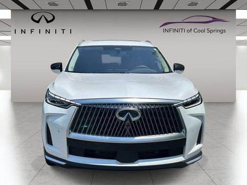 Radiant White 2026 INFINITI QX60 LUXE