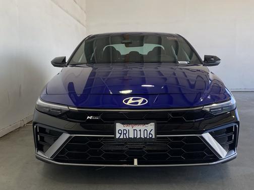Blue 2025 Hyundai ELANTRA N Line