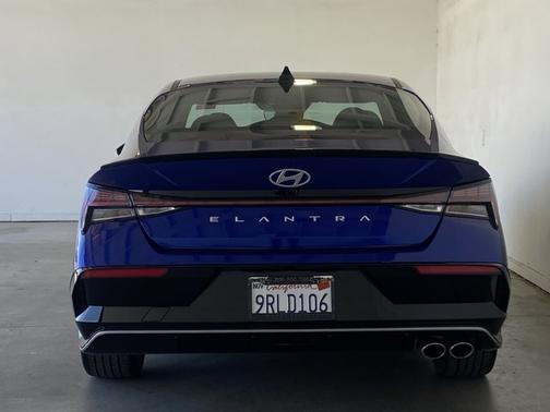 Blue 2025 Hyundai ELANTRA N Line