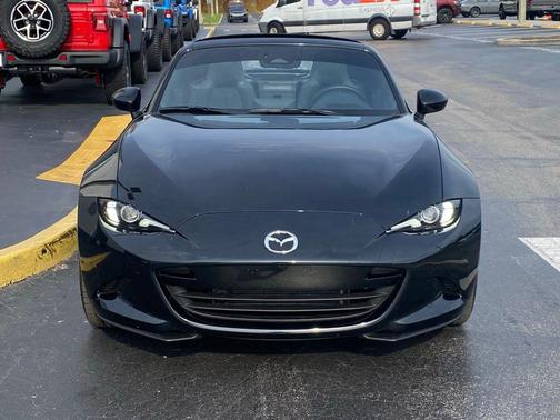 Jet Black Mica 2024 Mazda MX-5 Miata RF Grand Touring