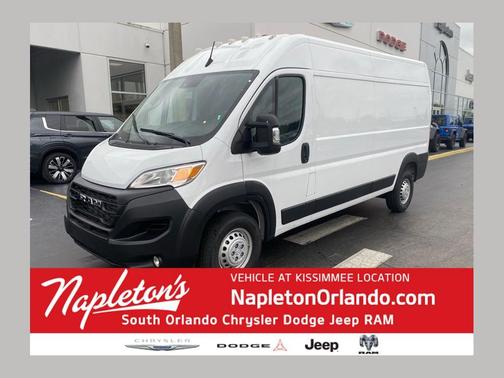 Bright White Clearcoat 2026 RAM ProMaster 2500 Tradesman