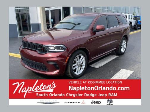Octane Red Pearlcoat 2021 Dodge Durango GT RWD
