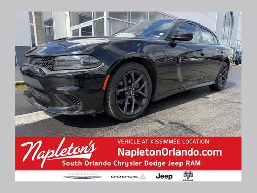 Pitch Black Clearcoat 2023 Dodge Charger GT