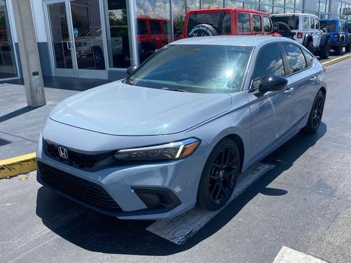 Sonic Gray Pearl 2022 Honda Civic Sport