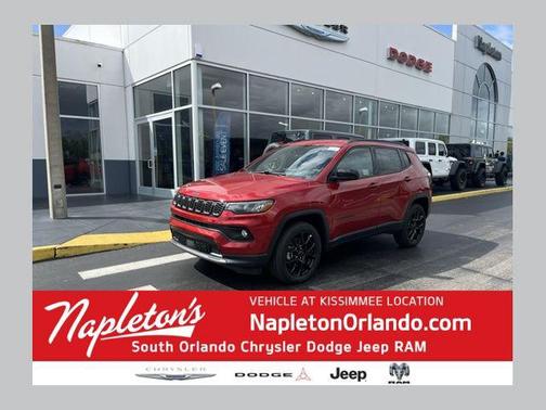 Red Hot Pearlcoat 2026 Jeep Compass Latitude