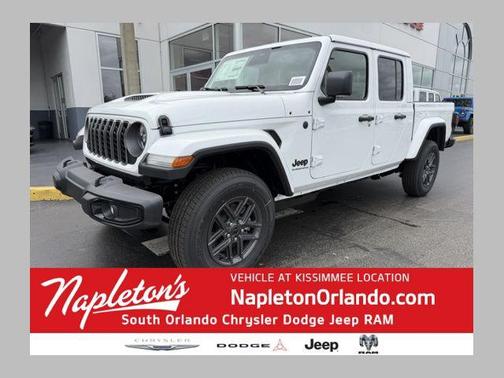 Bright White Clearcoat 2026 Jeep Gladiator Sport S