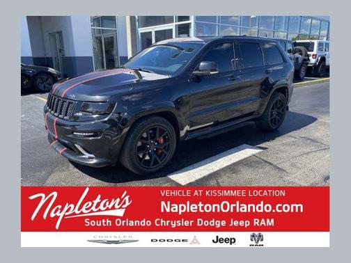 Brilliant Black Crystal Pearlcoat 2016 Jeep Grand Cherokee SRT