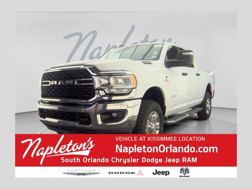 Bright White Clearcoat 2024 RAM 2500 Big Horn Crew Cab 4x4 6'4' Box