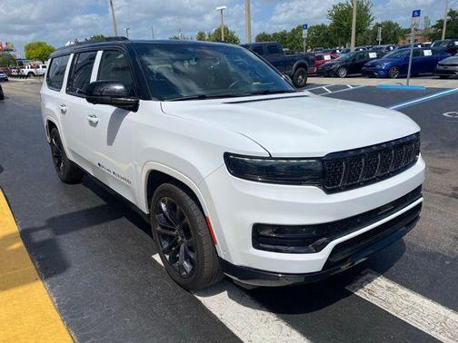 Bright White Clearcoat 2024 Jeep Grand Wagoneer L Series II 4x4