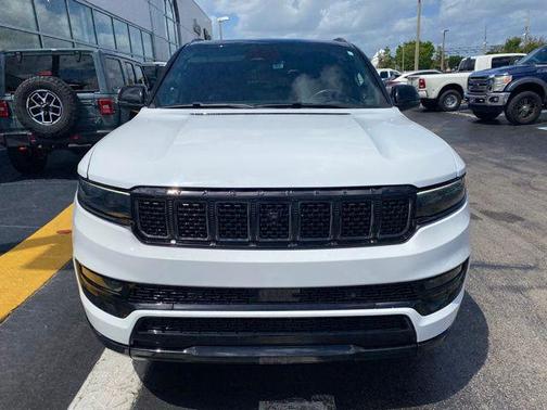 Bright White Clearcoat 2024 Jeep Grand Wagoneer L Series II 4x4