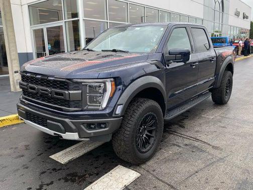 Antimatter Blue Metallic 2023 Ford F-150 Raptor
