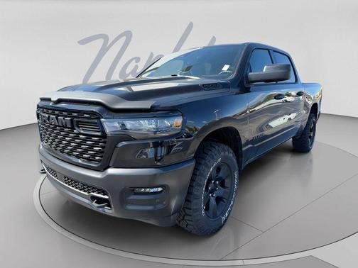 Diamond Black Crystal Pearlcoat 2026 RAM 1500 Warlock Crew Cab 4x4 5'7' Box