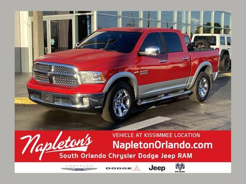 Flame Red Clearcoat 2014 RAM 1500 Laramie