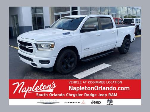 Bright White Clearcoat 2019 RAM 1500 Big Horn