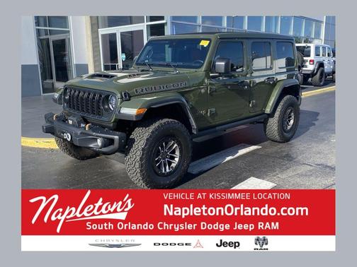 Sarge Green Clearcoat 2024 Jeep Wrangler Rubicon 392