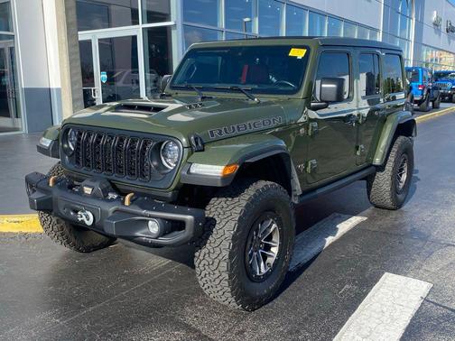 Sarge Green Clearcoat 2024 Jeep Wrangler Rubicon 392