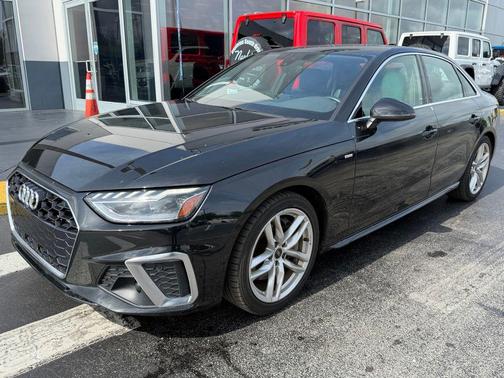 Progressive Red Metallic 2024 Audi A4 45 S line Premium Plus