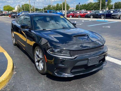 Pitch Black Clearcoat 2023 Dodge Charger GT