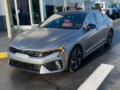 Steel Matte Gray 2025 Kia K5 GT-Line